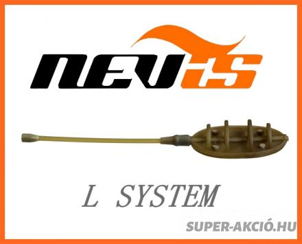 Nevis 30gr-os L-es Méretű, Távdobó Method Etetőkosár