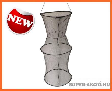 Nevis 3 Karikás Horgász Haltartó Háló 100cmx45cm