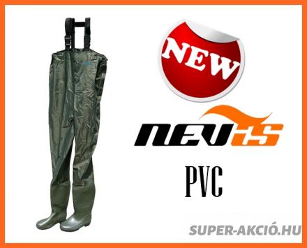 Nevis Egyszerű Pvc 46-os Horgász Mellescsizma