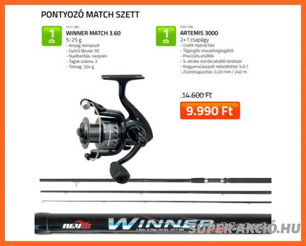 Nevis KB488 Pontyozó Match Akciós Horgász Szett