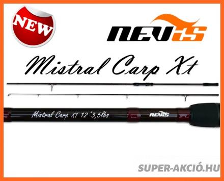 Nevis Mistral Carp Xt 2 Részes 3,9m 3,5 Lbs Bojlis Botok