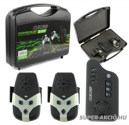 Nevis Power Cat Harcsázó Elektromos Kapásjelző Szett 2+1 2
