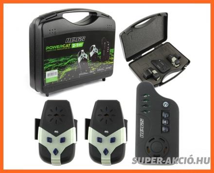Nevis Power Cat Harcsázó Elektromos Kapásjelző Szett 2+1