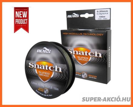 Nevis Snatch Mikro 8X Braid 0,10mm Fonott Zsinór
