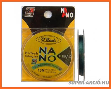 O Reel Nano Előkezsinór 0.28mm 10m 24kg