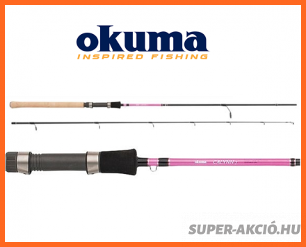Okuma Pink Pearl 249cm 10-32gr Pergető Bot