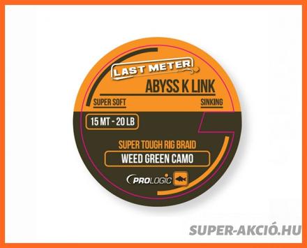 Prologic Abyss K Link 15m 20lbs Kevlár Horgász Előkezsinórok 
