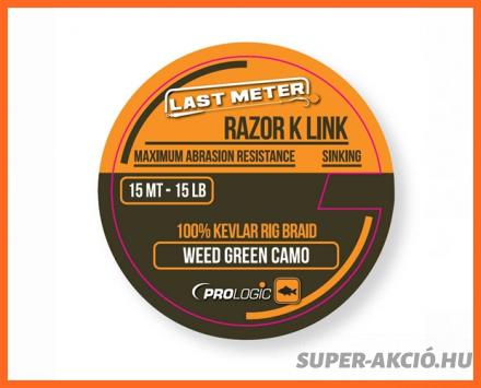 Prologic Razor K Link 15m 15lbs Kevlár Horgász Előkezsinór