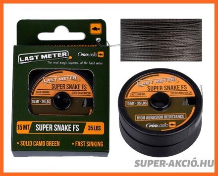 Prologic Super Snake Fs 15m 15lbs Horgász Előkezsinór