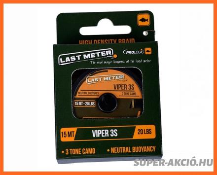 Prologic Viper 3S 15m 30lbs Horgász Előkezsinórok