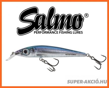 Salmo Rattlin Sting Úszó Wobbler 9cm 11gr Kék Ezüst