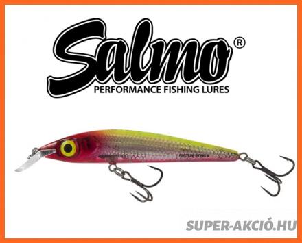 Salmo Rattlin Sting Úszó Wobbler 9cm 11gr Piros Sárga