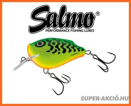 Salmo Squarebill 6cm 21gr Wobbler Green Tiger