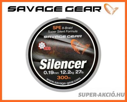Savage Gear 8X Silencer Braid 0,09mm 120m , Fonott Zsinór