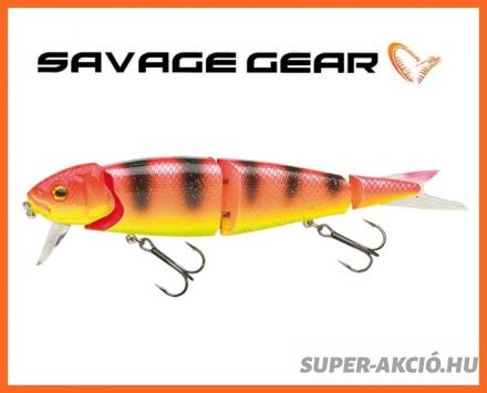 Savage Gear 4 Play Herring Liplure Wobbler Narancs csíkos 19cm 52gr SS