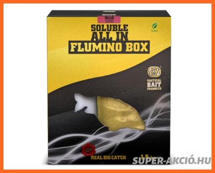 Sbs All In Soluble Flumino BoxTeljes Etetőanyagos Szett Vajsavas 1000g