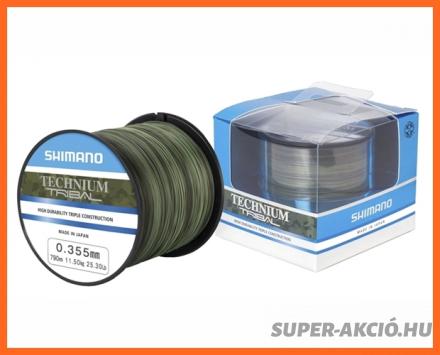 Shimano Technium Tribal 450m 0,40mm Pontyozó Horgász Zsinór