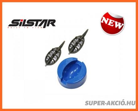 Silstar Flexi Method Horgász Etetőkosár Szett 3db 15gr