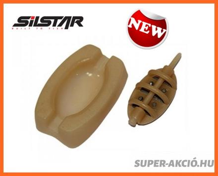 Silstar Metheod Feeder Horgász Etetőkosár Töltővel 30gr Nagy