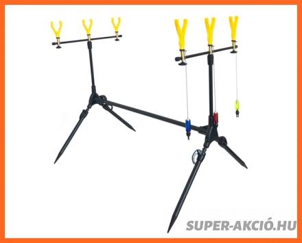 Silstar Profi Három Botos Rod Pod Szett + 3 Swinger