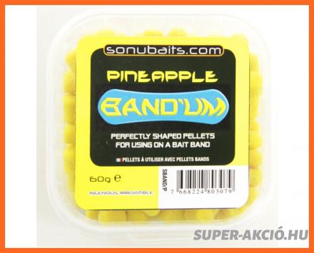 Sonubaits Bandum Süllyedő Horgász Pellet 7mm Ananászos