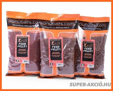 Sonubaits Krill Rák Lisztes 900gr 4mm Horgász Pellet