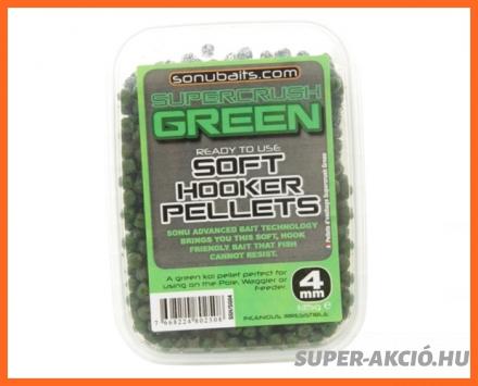Sonubaits Soft Puha Green Horgász Pellet 4mm