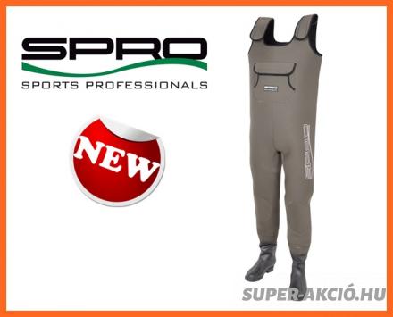 Spro Neoprén Holland 4mm Vastag Horgász Mellescsizma 46-os