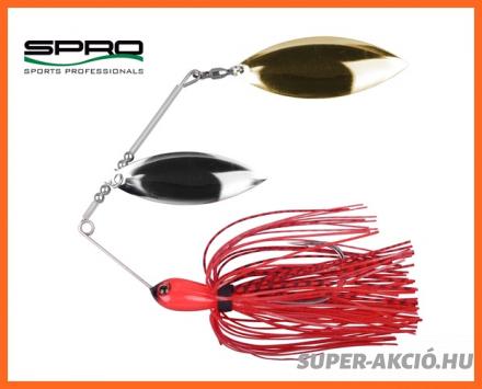 Spro Ringed Spinnerbait 10cm 14gr Fire Claw Speciális Villantó