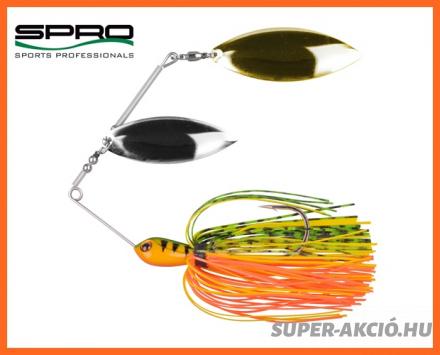 Spro Ringed Spinnerbait 12cm 21gr Firetiger Speciális Villantó