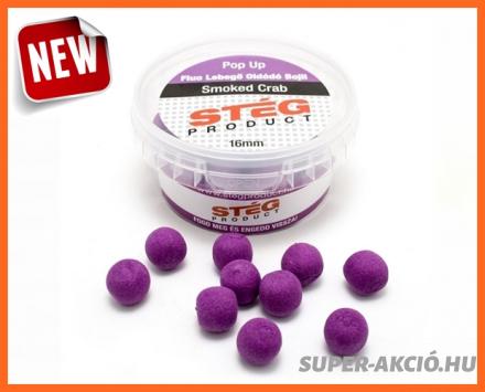 Stég Product Füstös Rákos Fluo Pop Up Lebegő Bojli 16mm