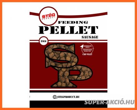 Stég Product Feeding 800gr Fűszeres Kolbászos Horgász Pellet