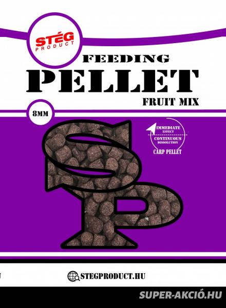 Stég Product Feeding 800gr Gyümölcs Mix Horgász Pellet 2