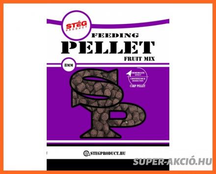 Stég Product Feeding 800gr Gyümölcs Mix Horgász Pellet