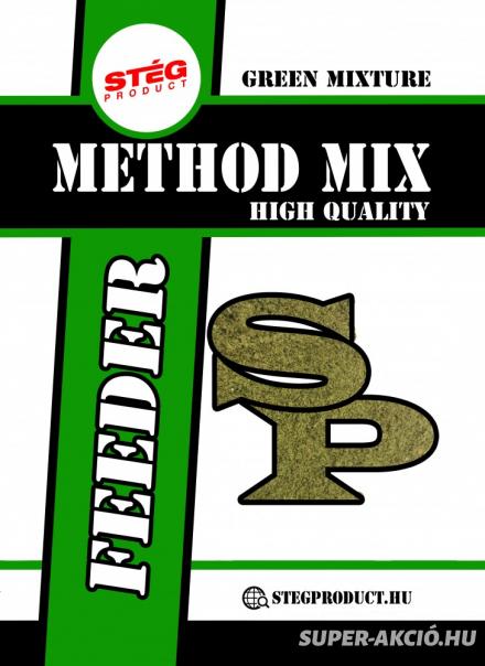 Stég Product Green Method Mix Halas Májas 800gr Horgász Etetőanyag 2