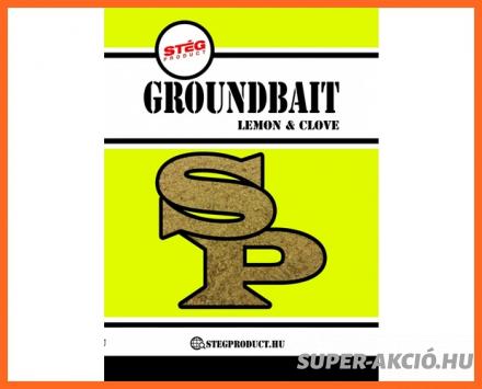 Stég Product Grundbait Horgász Etetőanyag Citromos Szegfűszeg 1kg