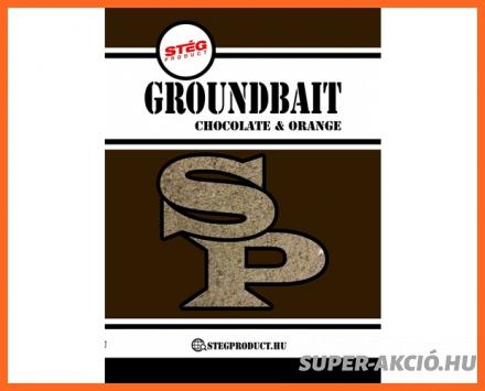 Stég Product Grundbait Horgász Etetőanyag Csokoládé Narancs 1kg