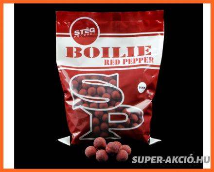 Stég Product Horgász Bojli Red Pepper Pirospaprikás 16mm