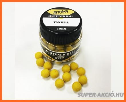 Stég Product Lightened Ball Oldódó 10mm Vaníliás 35gr Horgász Bojlik