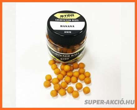 Stég Product Lightened Ball Oldódó 8mm Banános 35gr Horgász Bojli