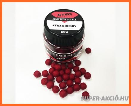 Stég Product Lightened Ball Oldódó 8mm Epres 35gr Horgász Bojli