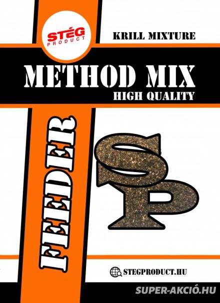 Stég Product Method Mix Halas Krill 800gr Horgász Etetőanyag 2