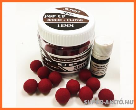 Stég Product Pop Up Horgász Bojlik 18mm Red Pepper