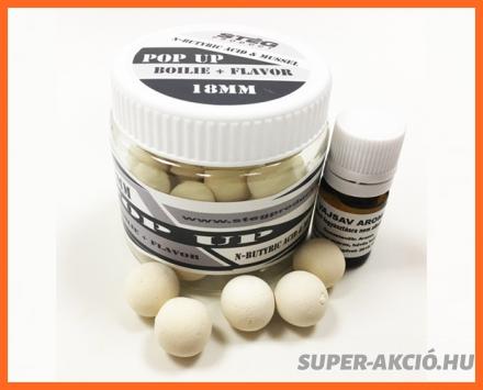 Stég Product Pop Up Horgász Bojlik 18mm Vajsavas Kagylós