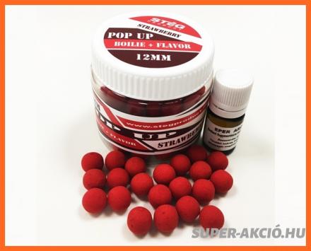Stég Product Pop Up Lebegő Horgász Bojli Epres 12mm