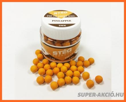 Stég Product Pop Up Smoke Ball Horgász Bojli 8mm Ananászos