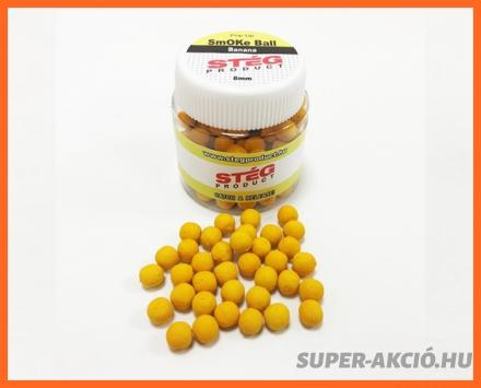 Stég Product Pop Up Smoke Ball Horgász Bojli 8mm Banános