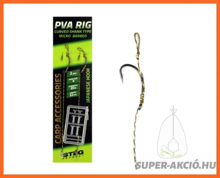 Stég Product Pva Rig Előkötött Horog 12cm 4-es 2Db