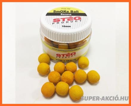Stég Product Smoke Ball 16mm Banános Horgász Bojli 40gr