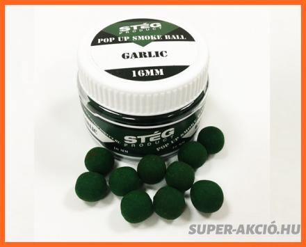 Stég Product Smoke Ball 16mm Fokhagymás Horgász Bojli 40gr